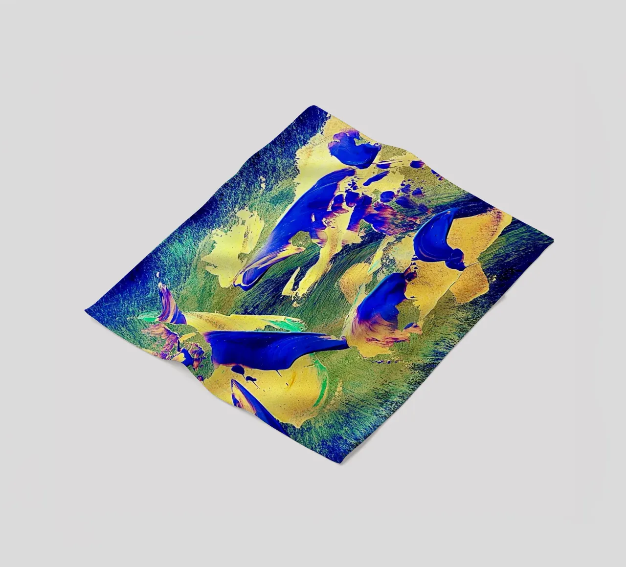 IDEAL GIFT 32 invers coperta in pile da Thierry Vobmann Abstract painting