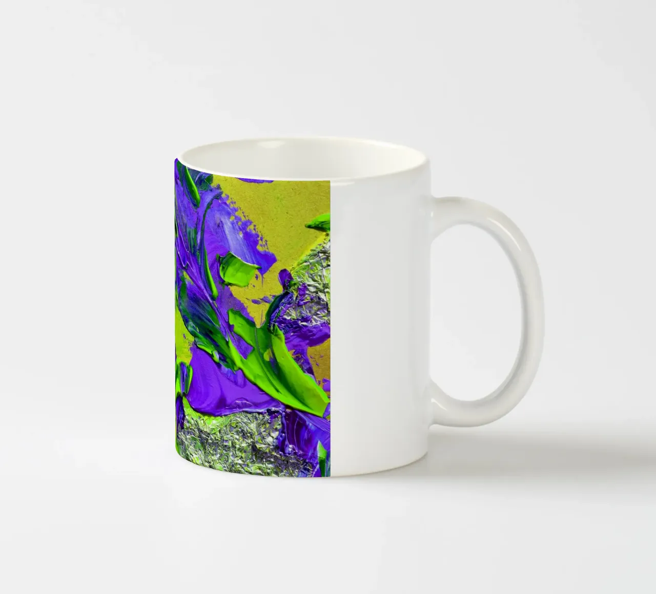 IDEAL GIFT 34 invers tazza in ceramica da Thierry Vobmann Abstract painting