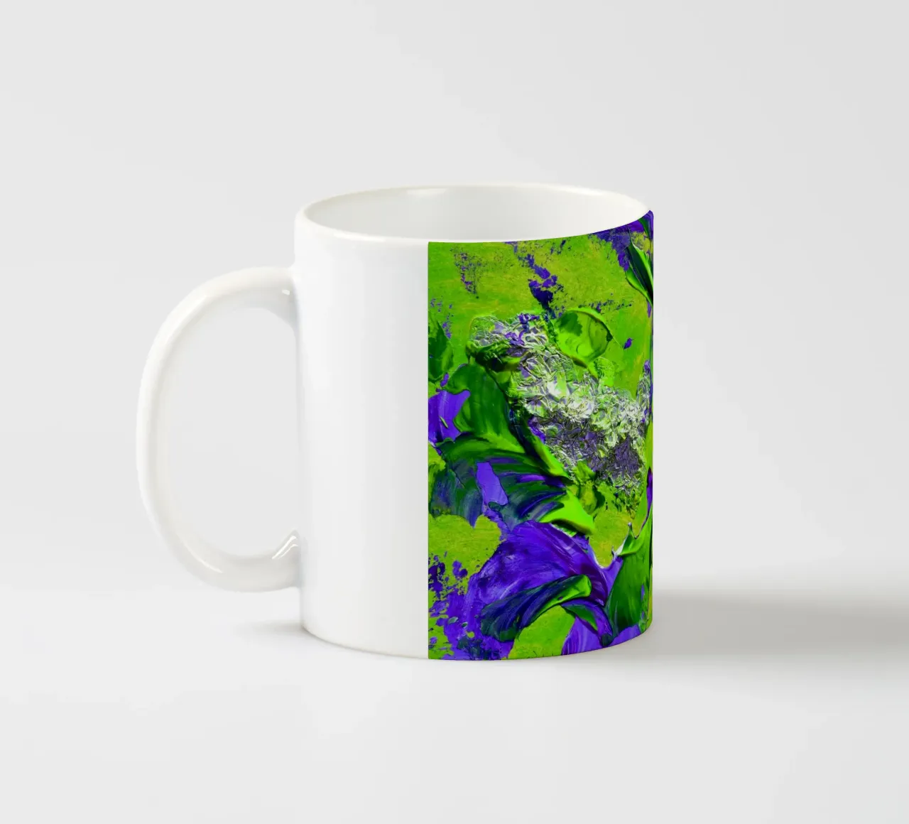 IDEAL GIFT 34 invers tazza in ceramica da Thierry Vobmann Abstract painting