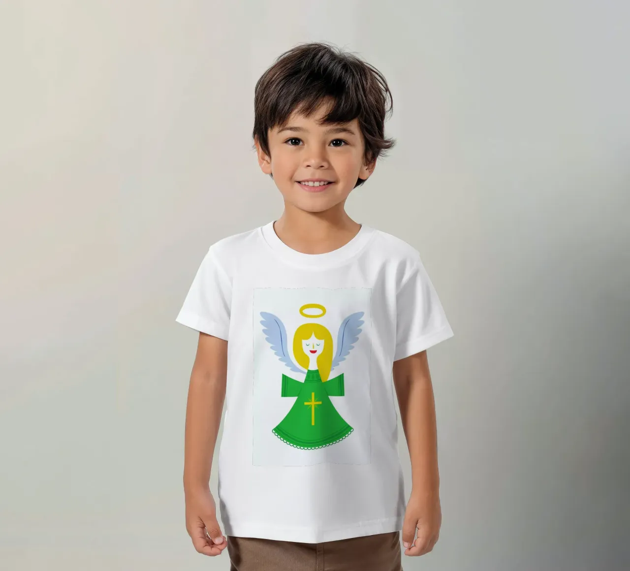 Angel Kinder T-Shirt von Chris Wharton