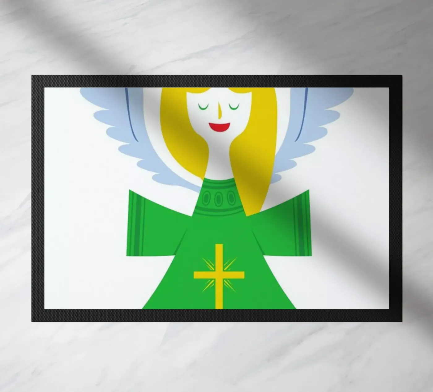 Angel deurmat van Chris Wharton