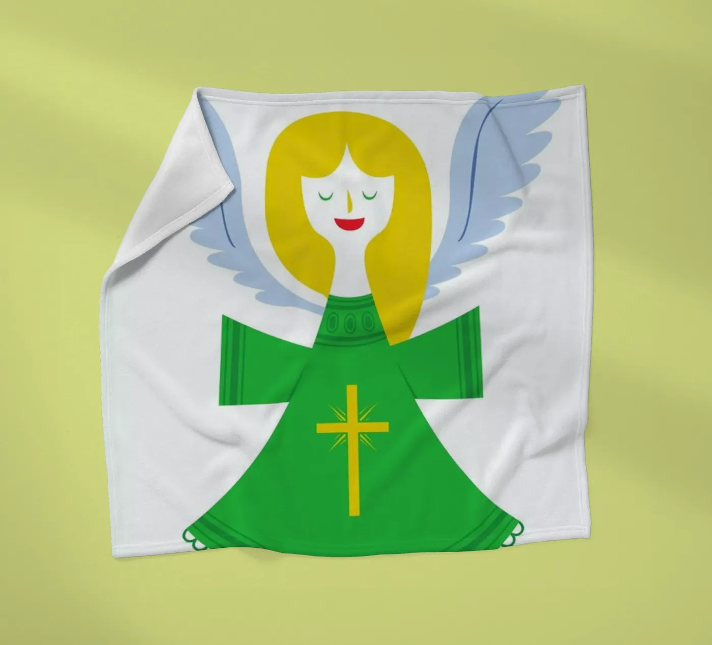 Angel Fleecedecke von Chris Wharton