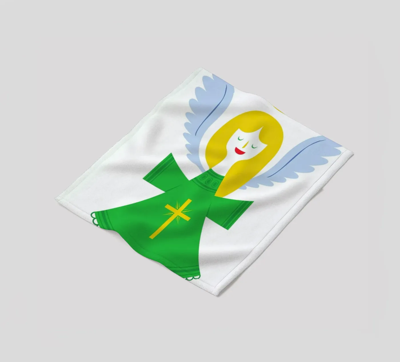 Angel Fleecedecke von Chris Wharton