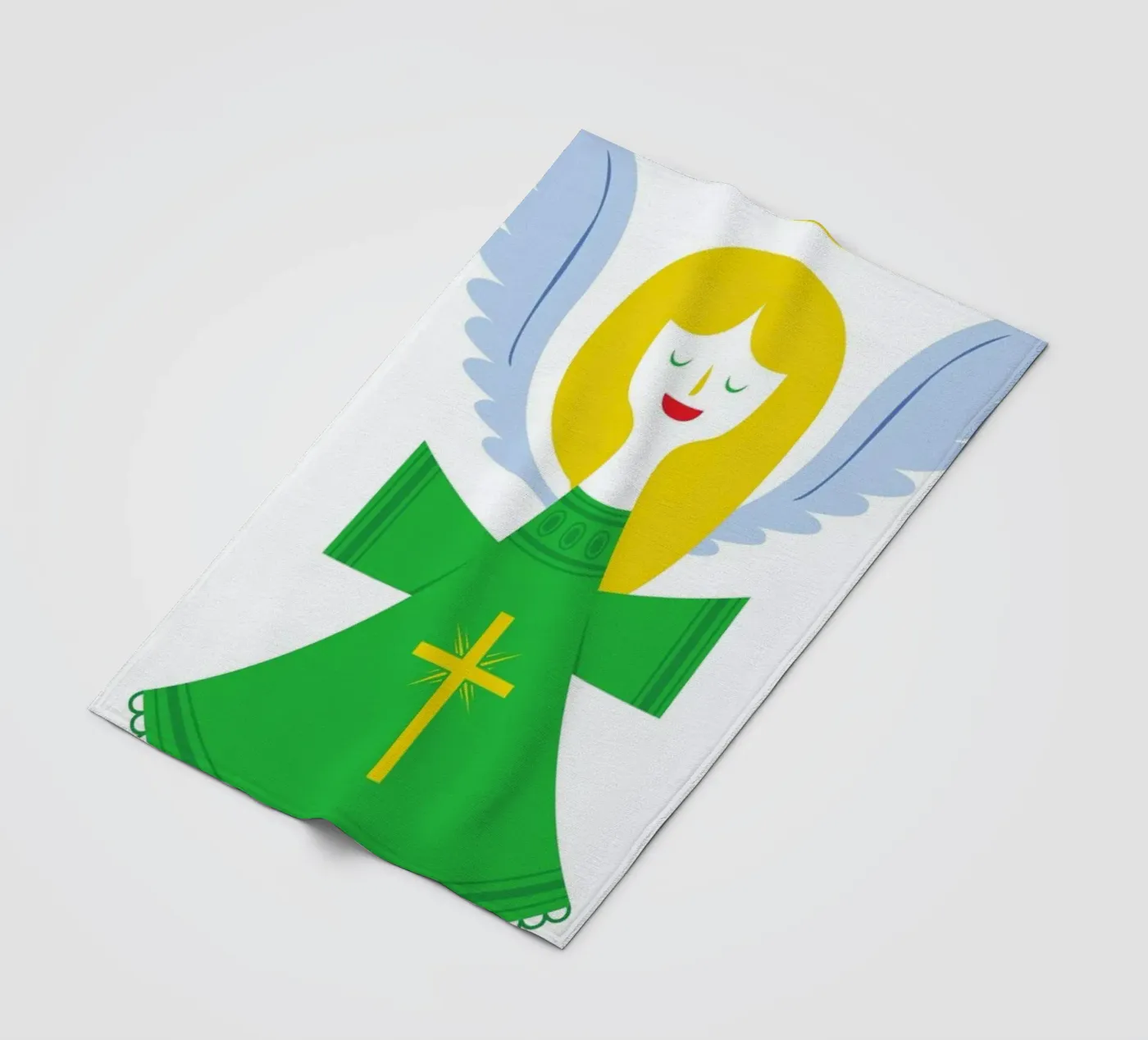 Angel Fleecedecke von Chris Wharton