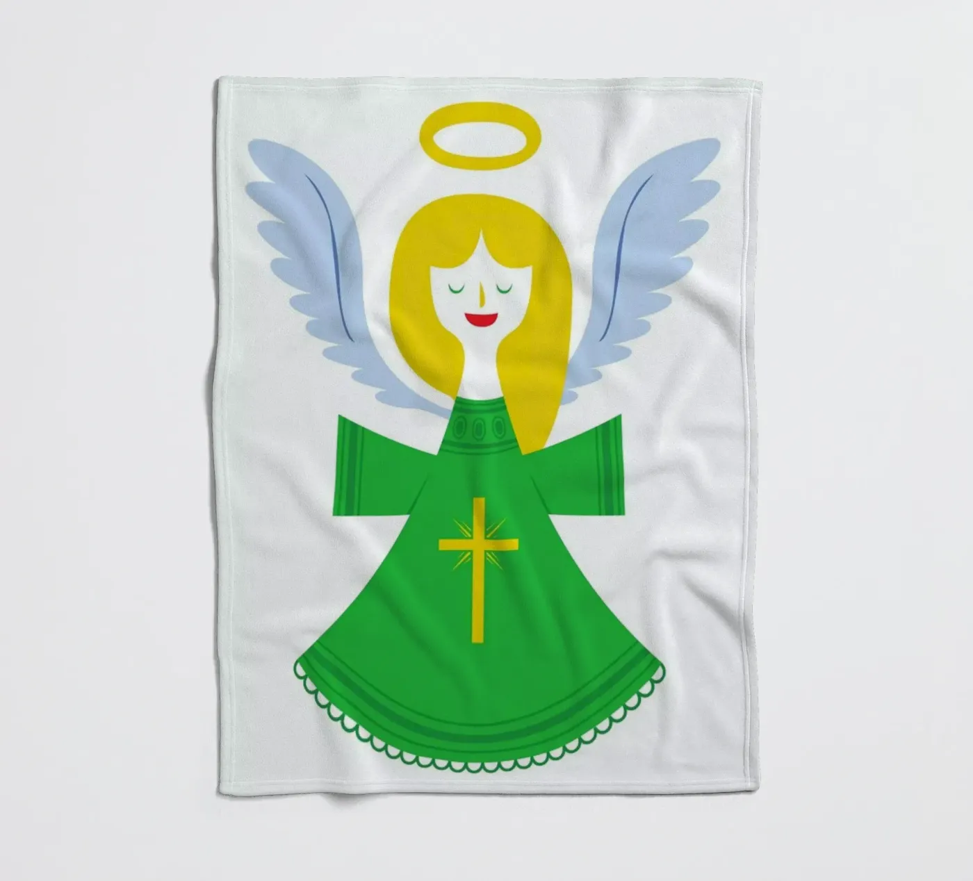 Angel Fleecedecke von Chris Wharton