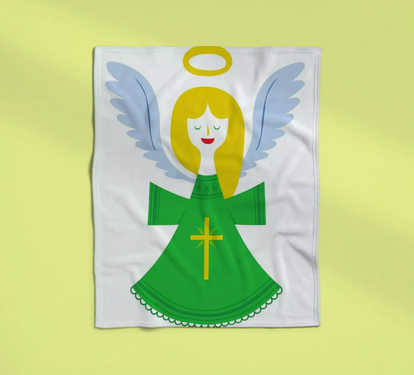 Angel Fleecedecke von Chris Wharton