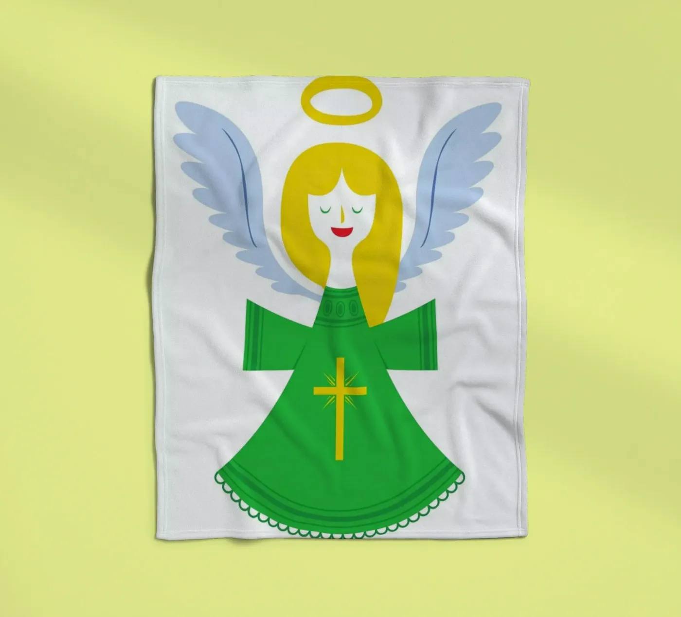 Angel fleecedeken van Chris Wharton