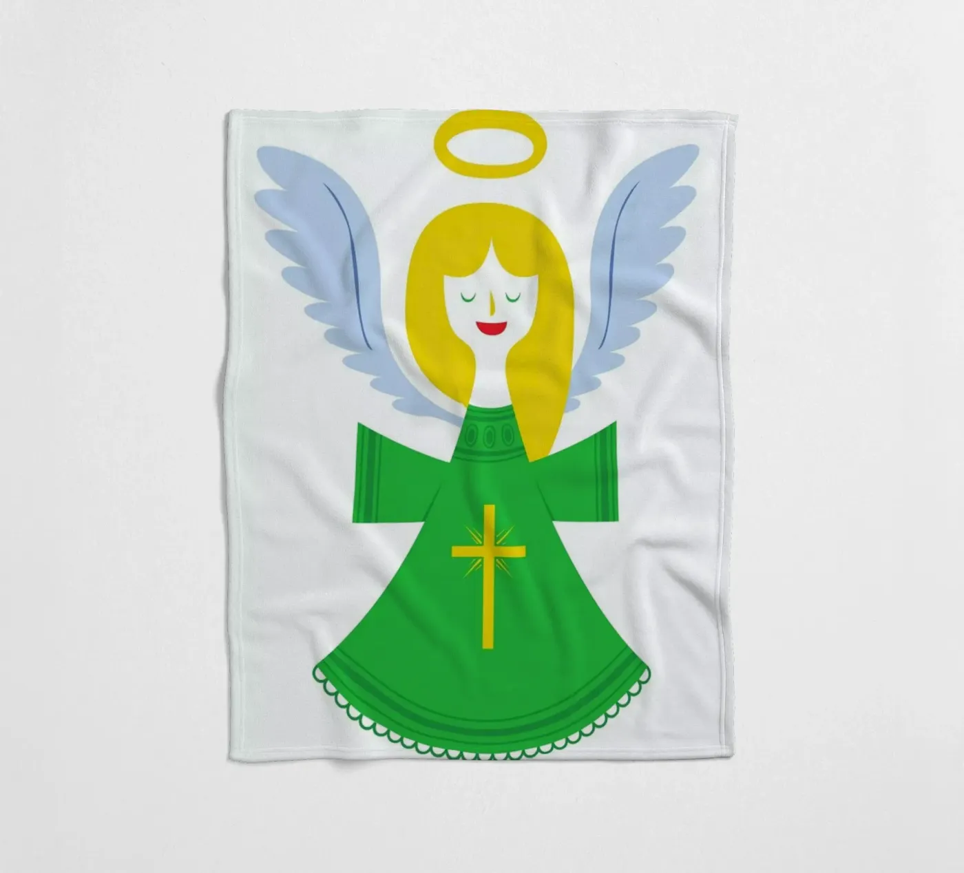 Angel Fleecedecke von Chris Wharton