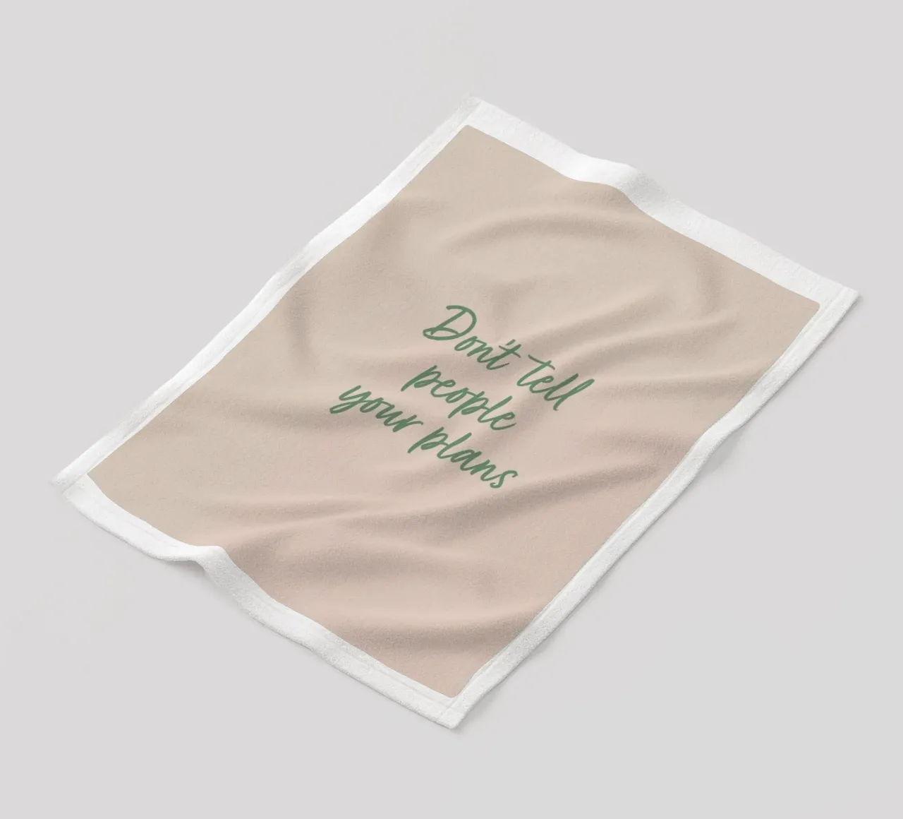 Don't Tell coperta in pile da Ayleen