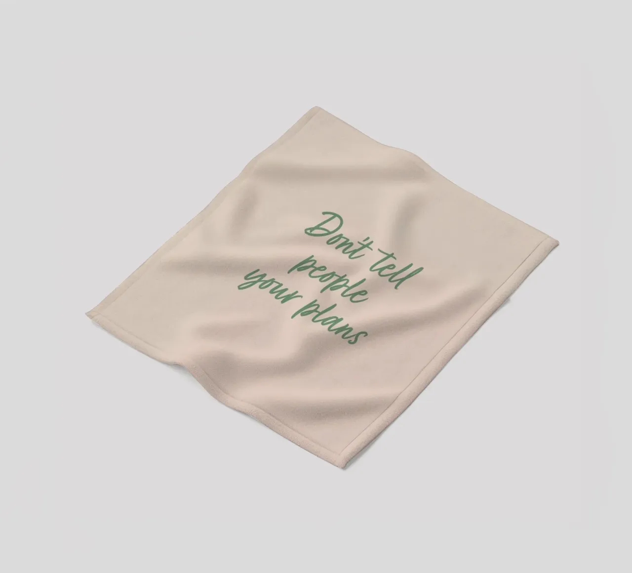 Don't Tell coperta in pile da Ayleen