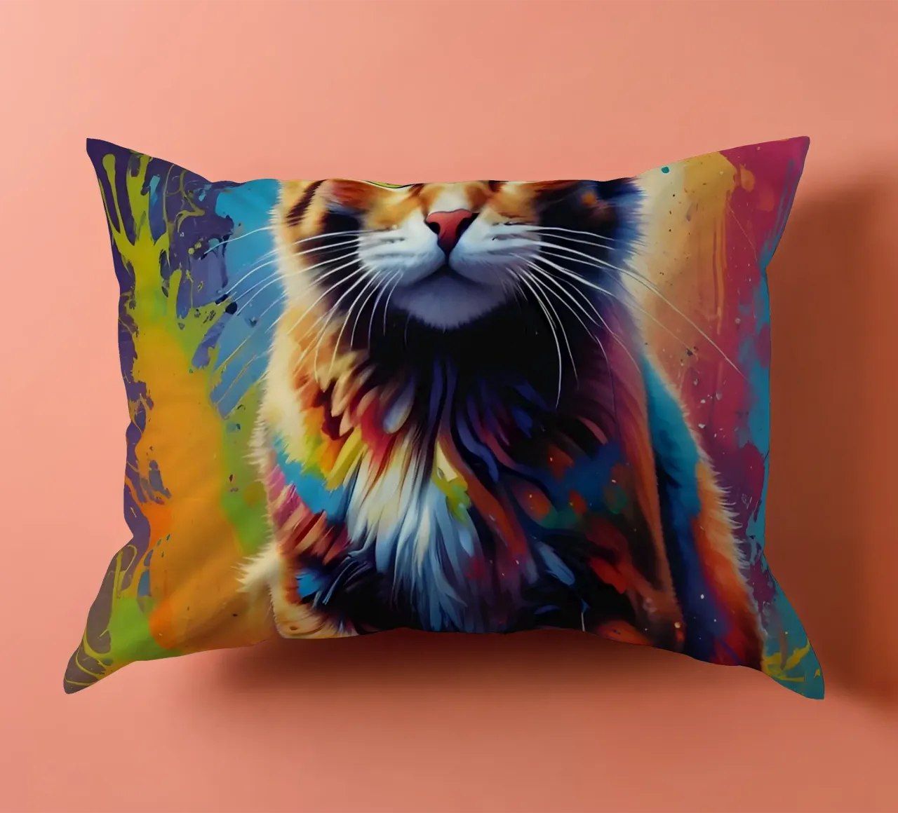 Colore dei baffi del gatto cuscino da MakArena