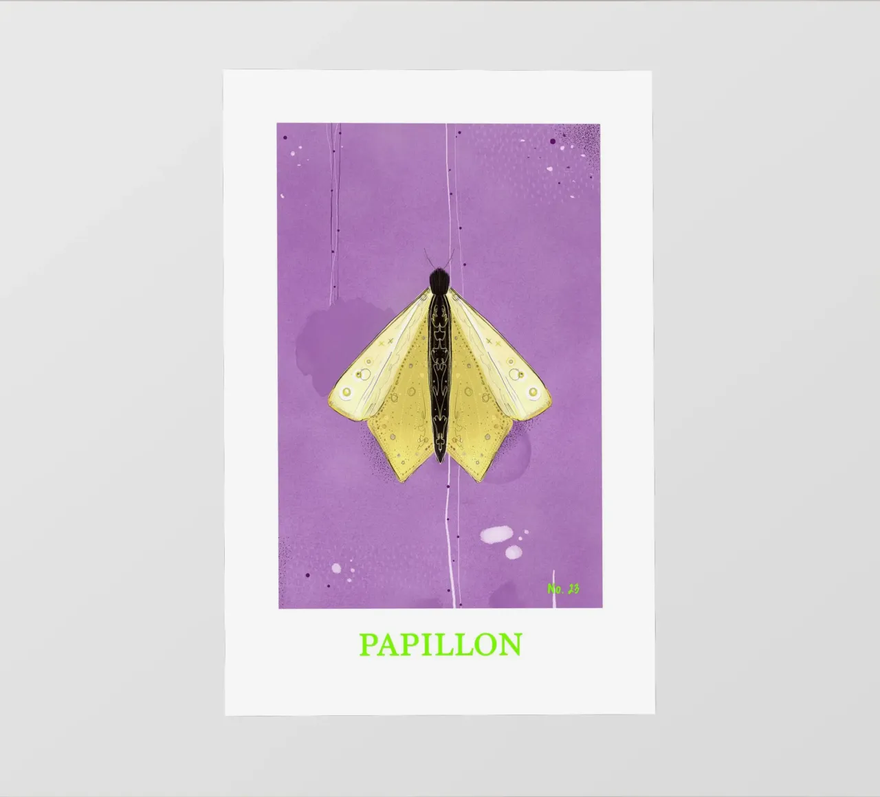 Papillon telo in pvc da fraeuleinvonfuchs