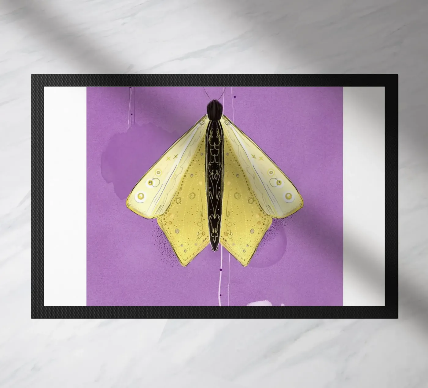 Papillon deurmat van fraeuleinvonfuchs