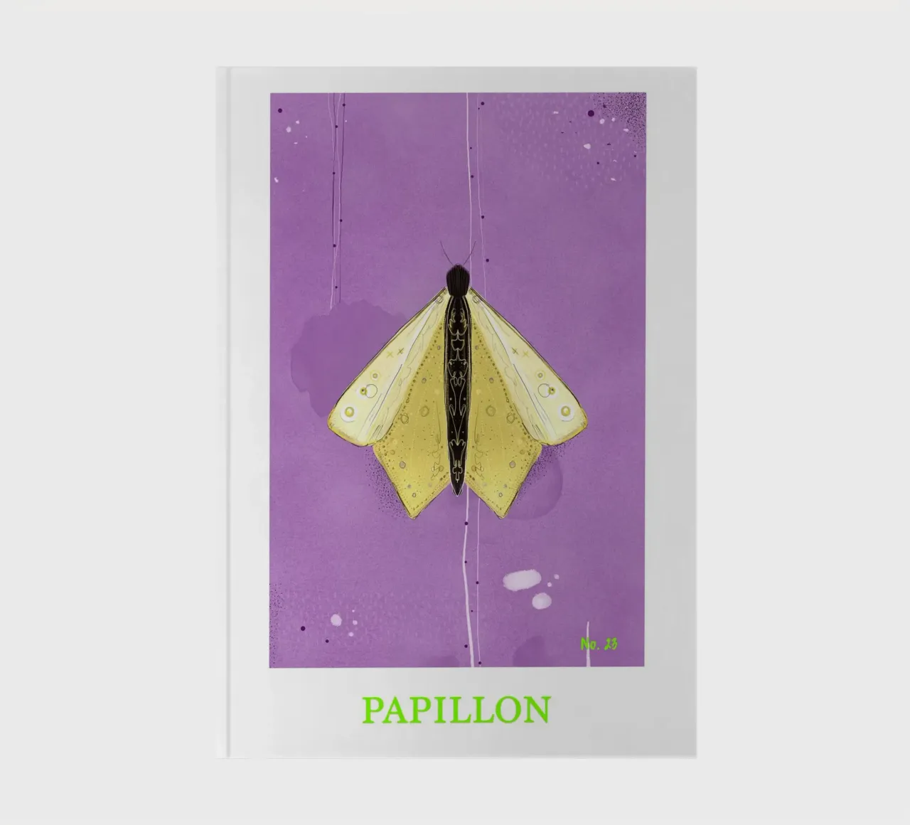 Papillon notebook by fraeuleinvonfuchs