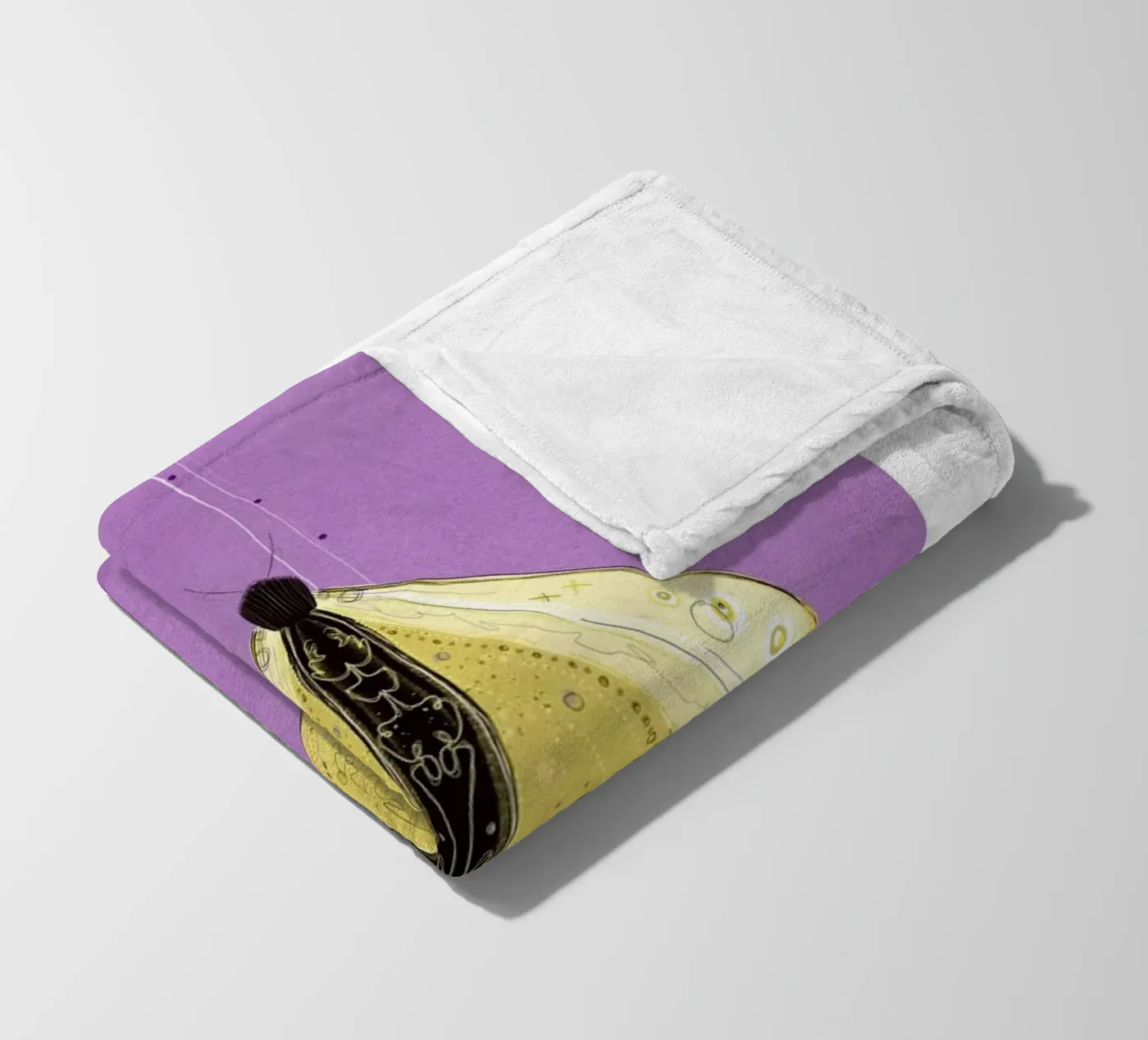Papillon Fleecedecke von fraeuleinvonfuchs