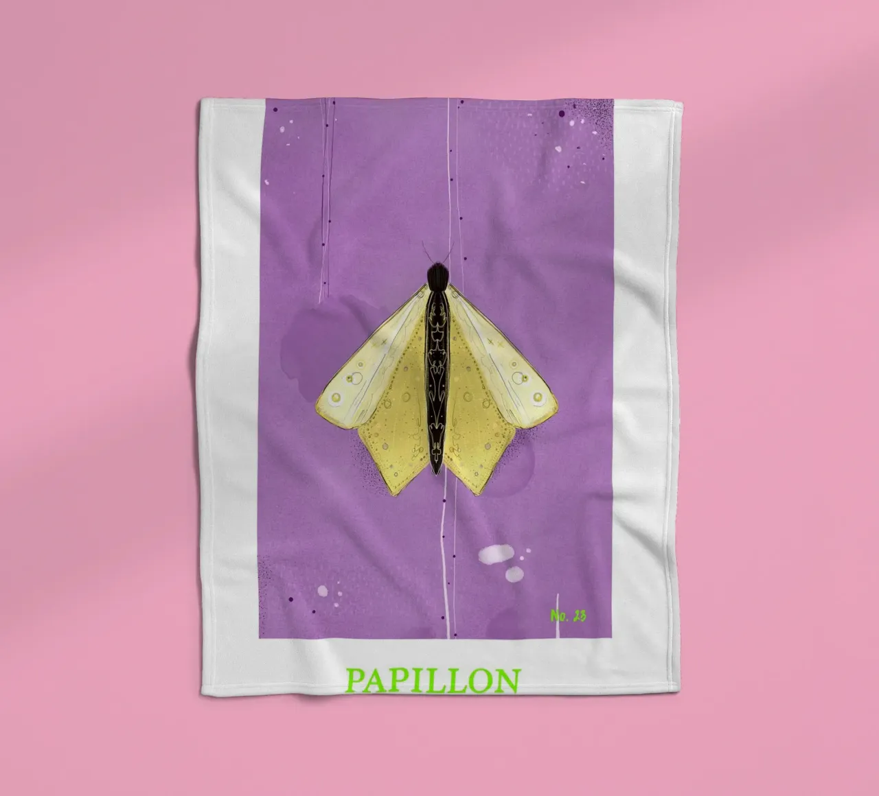 Papillon coperta in pile da fraeuleinvonfuchs