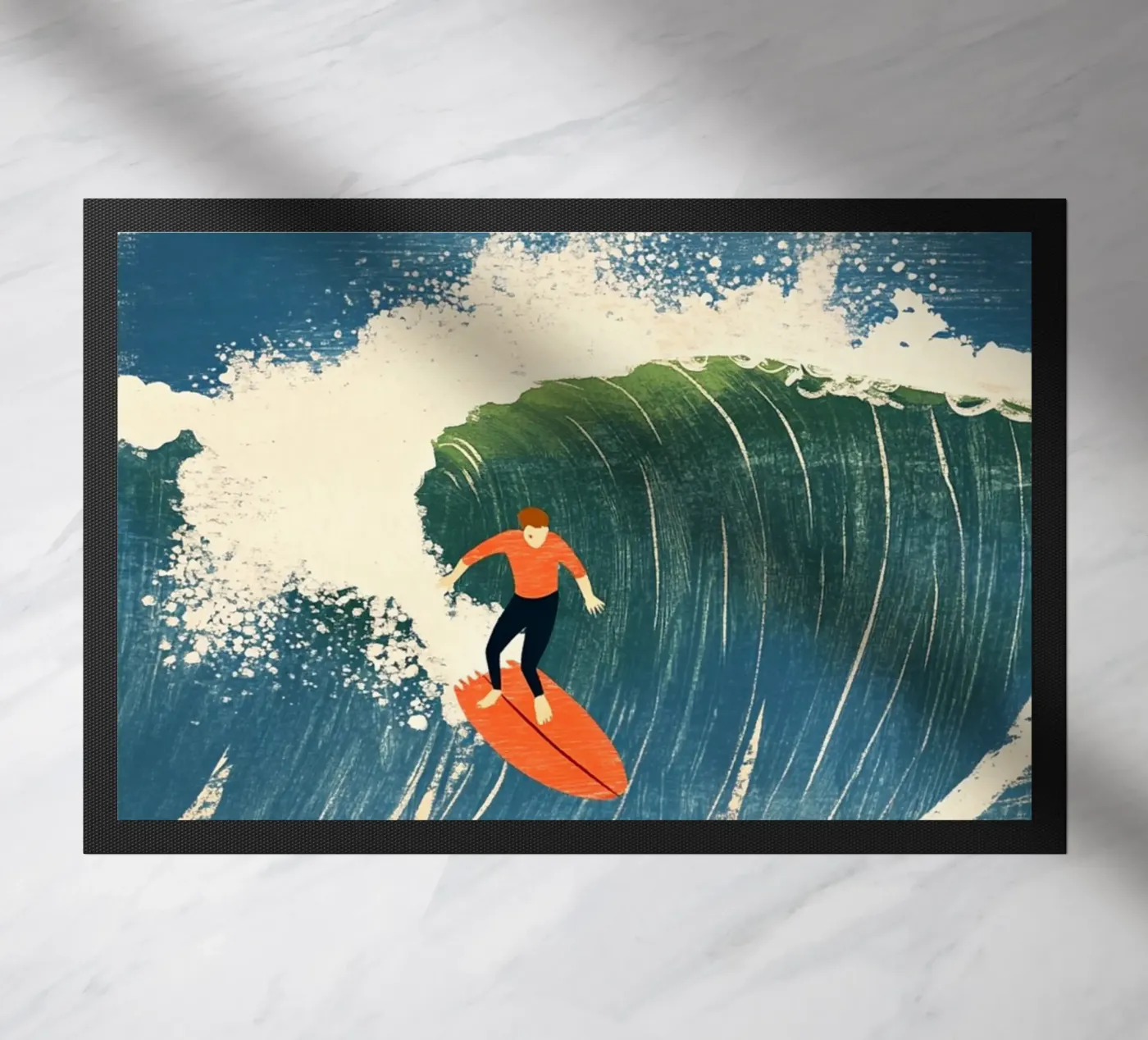 Surfista zerbino da Curious Canvas
