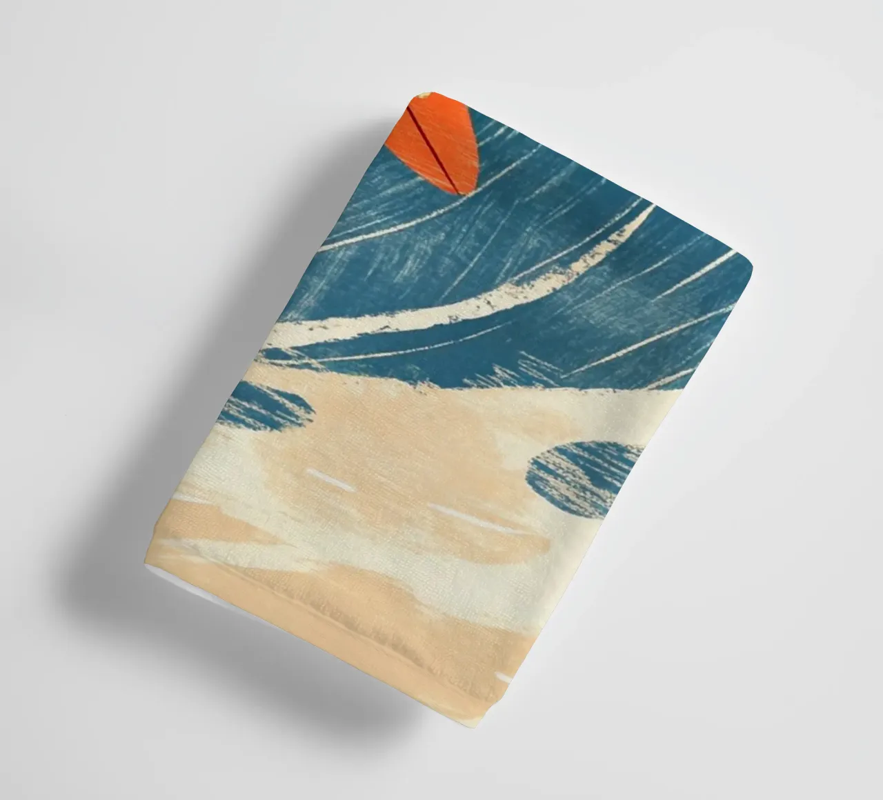 Surfer towel by Curious Canvas