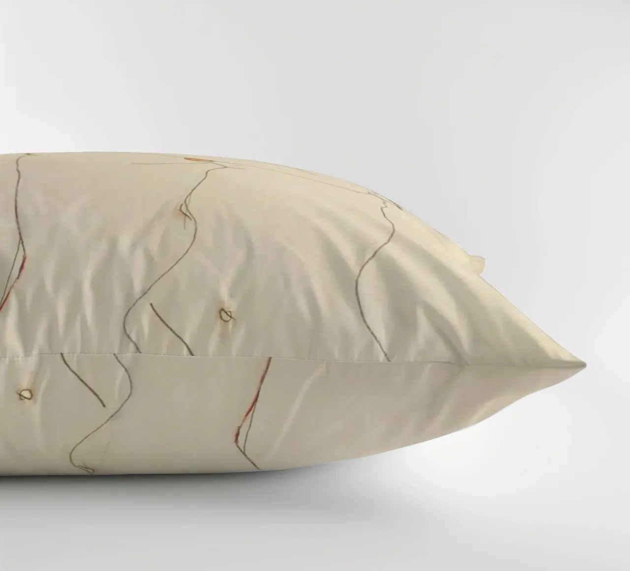 Egon Schiele - Due donne abbracciate (1913) cuscino da Wirla