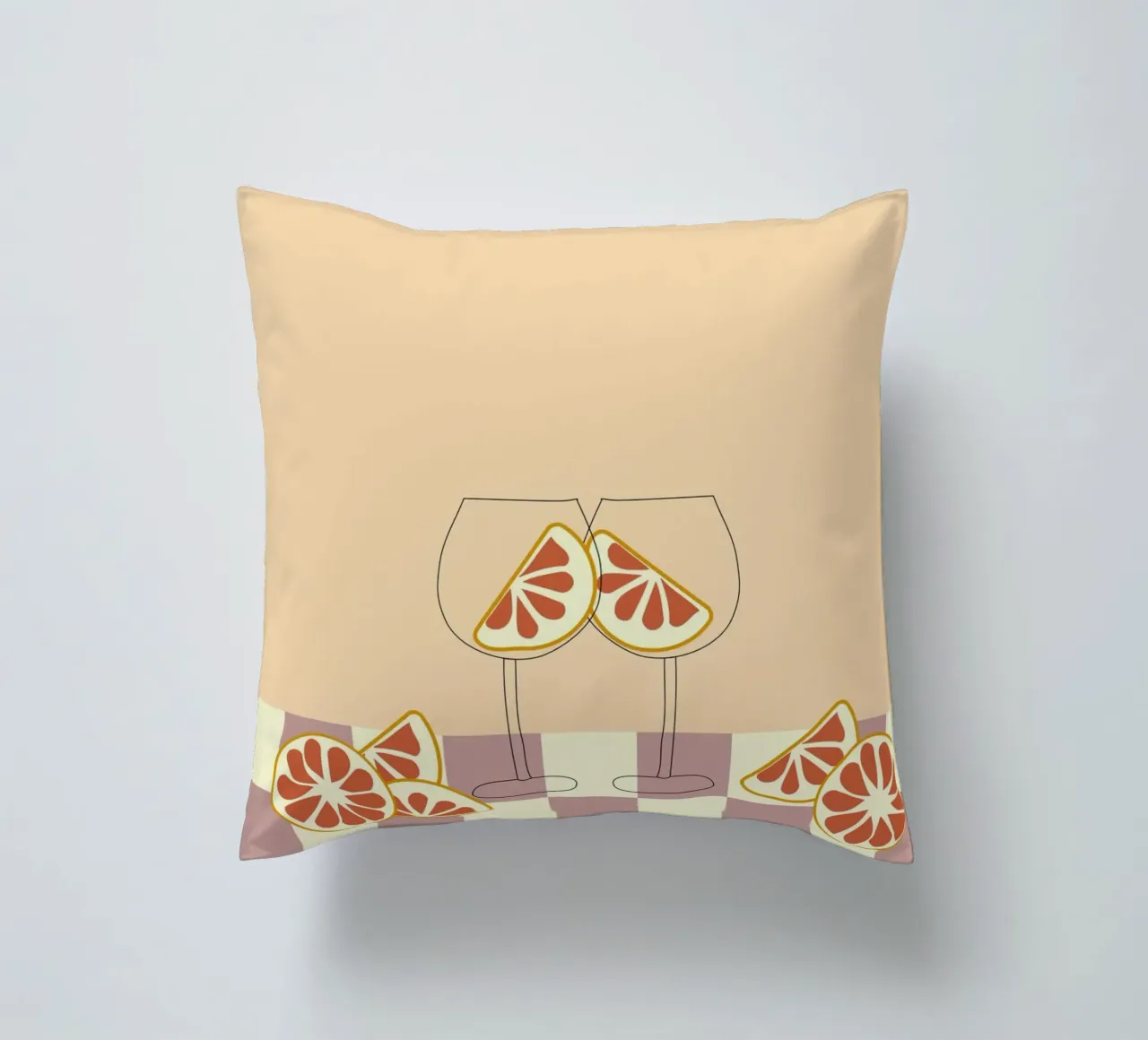 con te. cuscino da FRICKE DESIGN