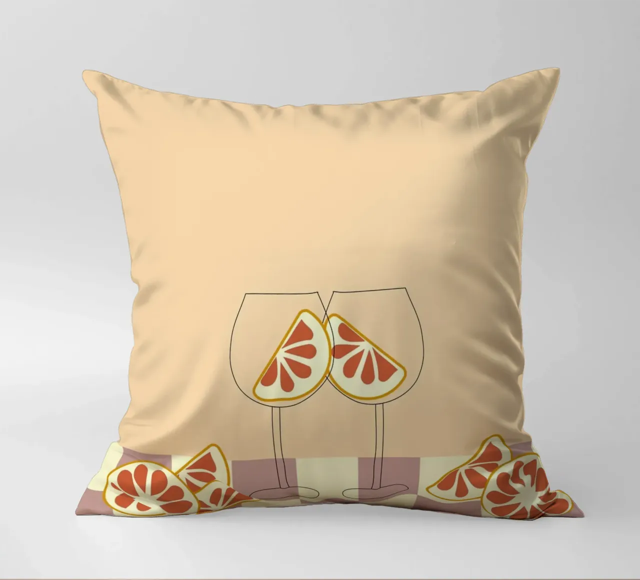 con te. cuscino da FRICKE DESIGN