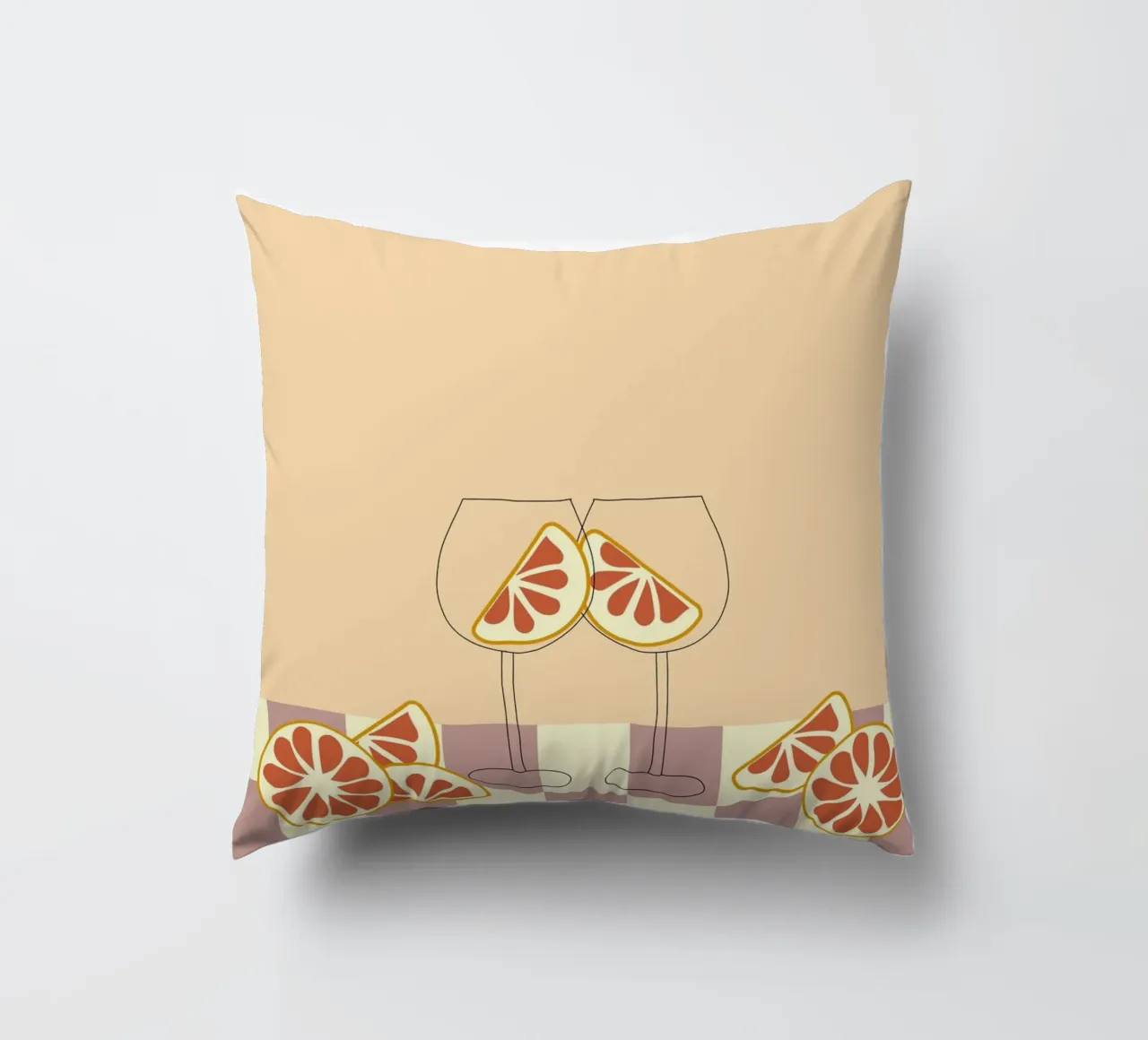 con te. cuscino da FRICKE DESIGN