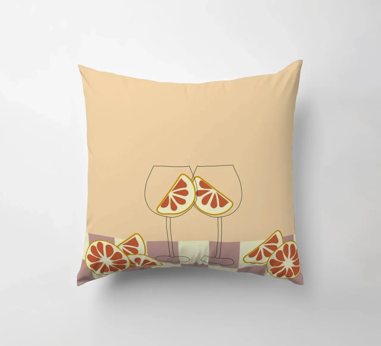 con te. cuscino da FRICKE DESIGN