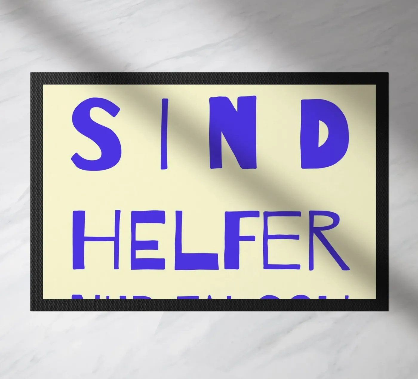 Fehler sind Helfer zerbino da FRICKE DESIGN