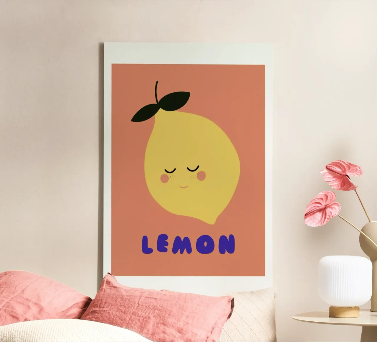 Lemon toile de Mottos by Sinan Saydik
