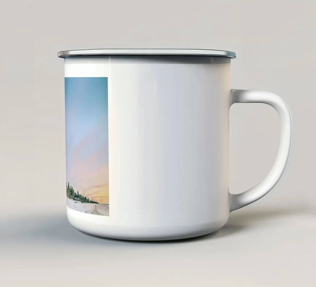 Whispers of Paradise tazza in smalto da zenitt