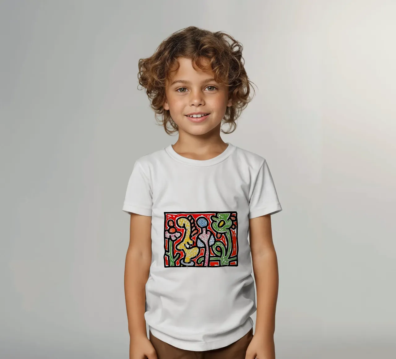 Fiori IV di Keith Haring t-shirt bambini da tokovictory