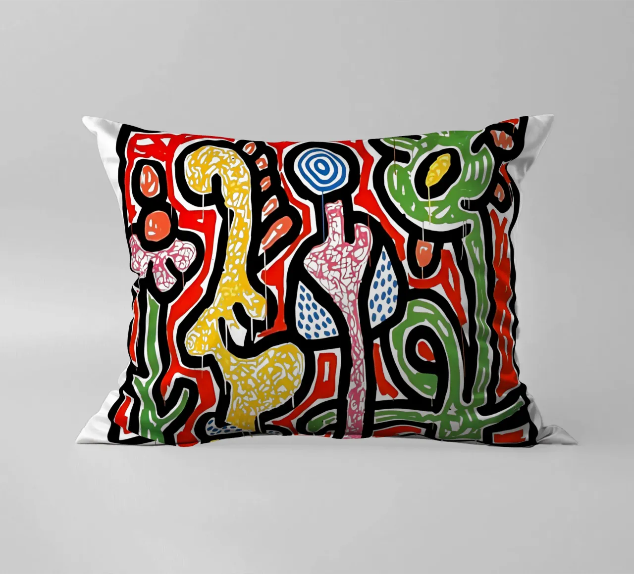 Fiori IV di Keith Haring cuscino da tokovictory