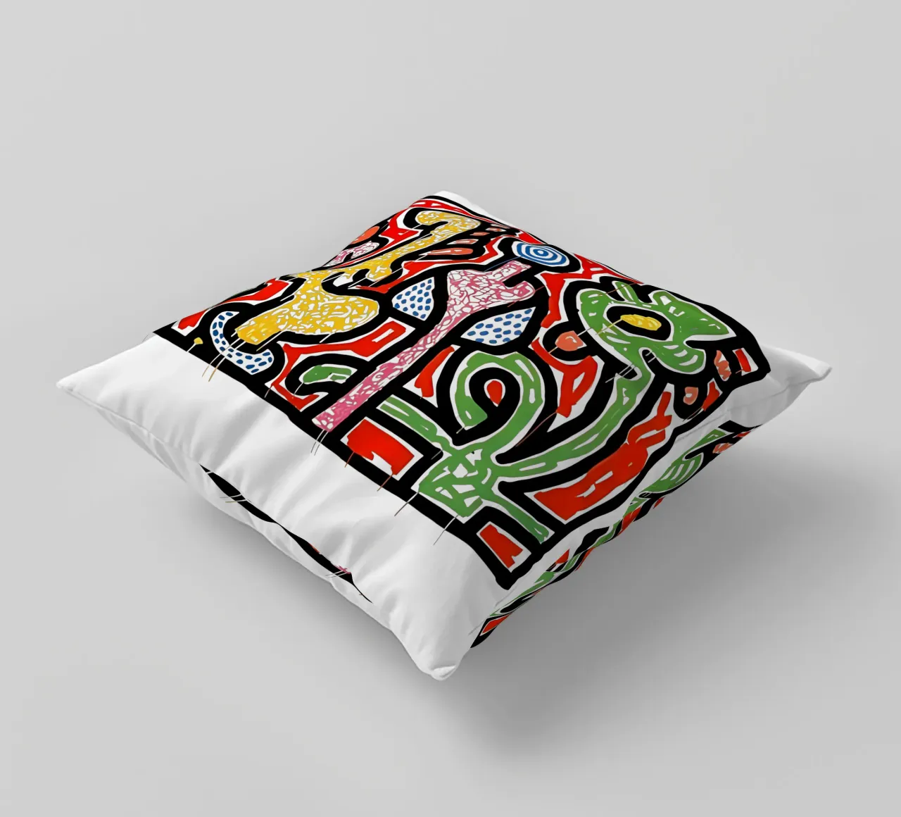 Fiori IV di Keith Haring cuscino da tokovictory