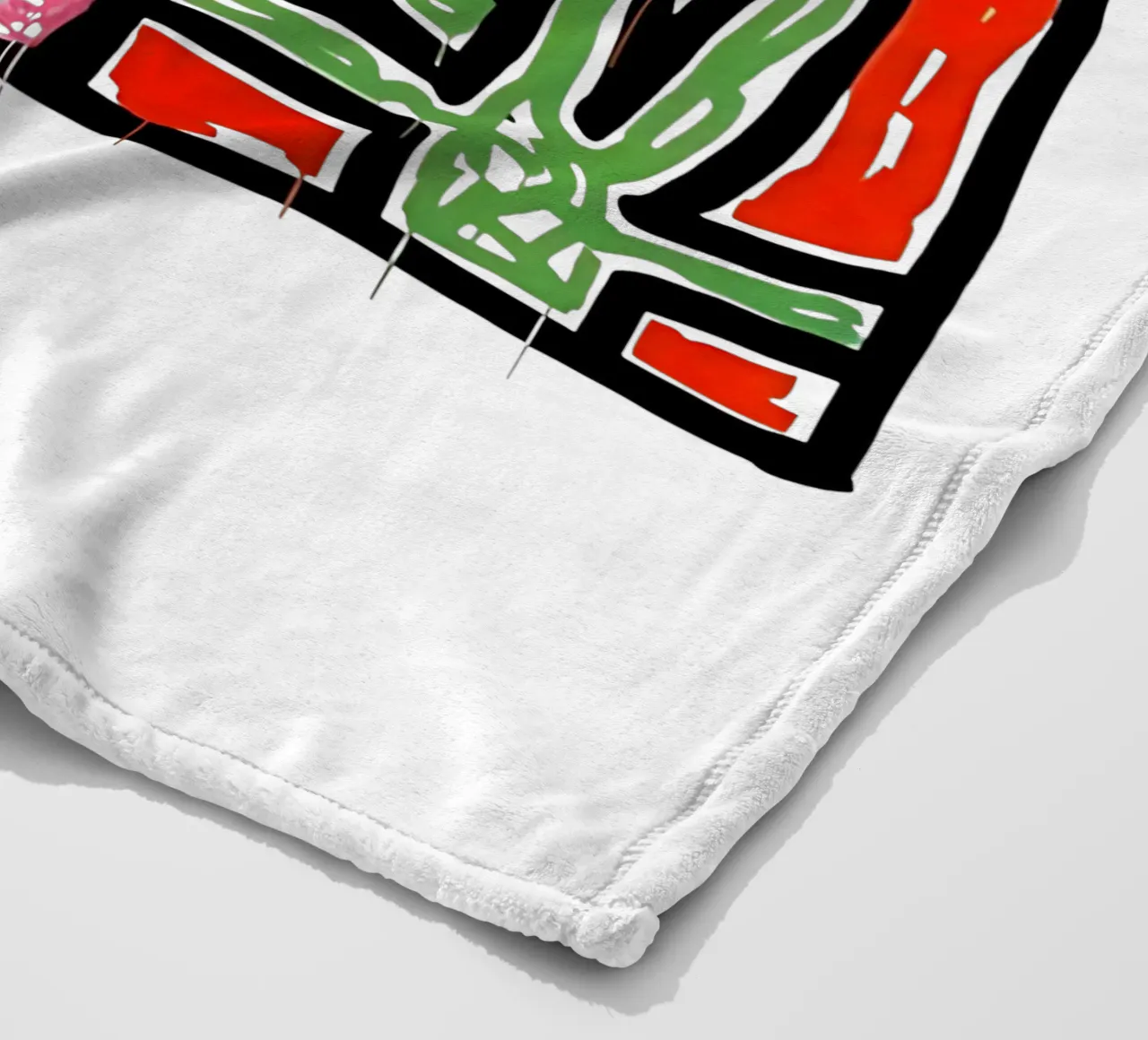 Fiori IV di Keith Haring coperta in pile da tokovictory