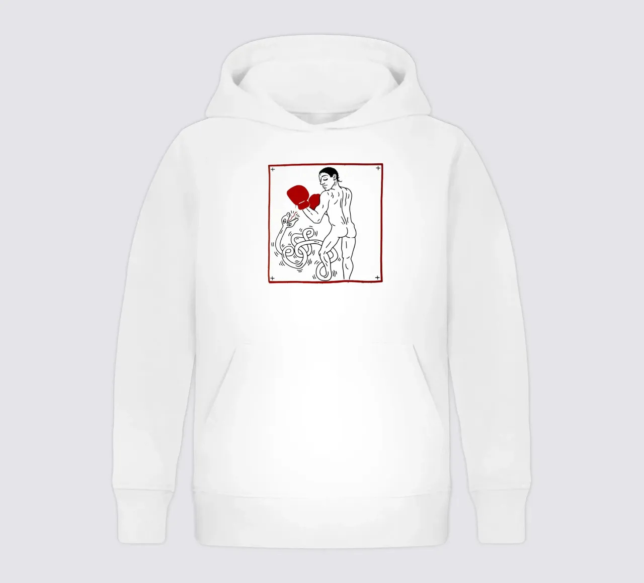 Ritratto di Macho Camacho di Keith Haring felpa bambino con cappuccio da tokovictory