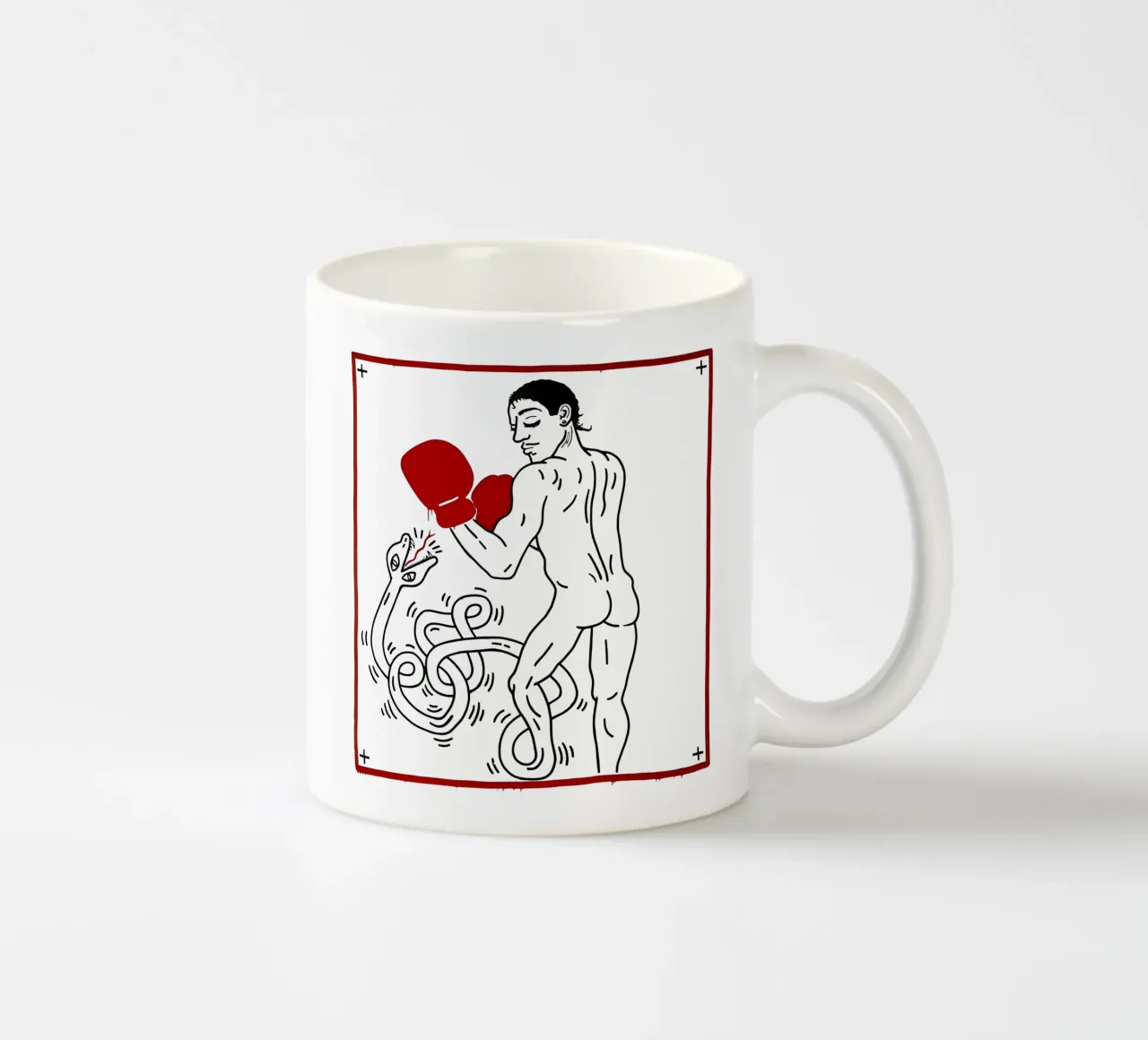 Ritratto di Macho Camacho di Keith Haring tazza in ceramica da tokovictory
