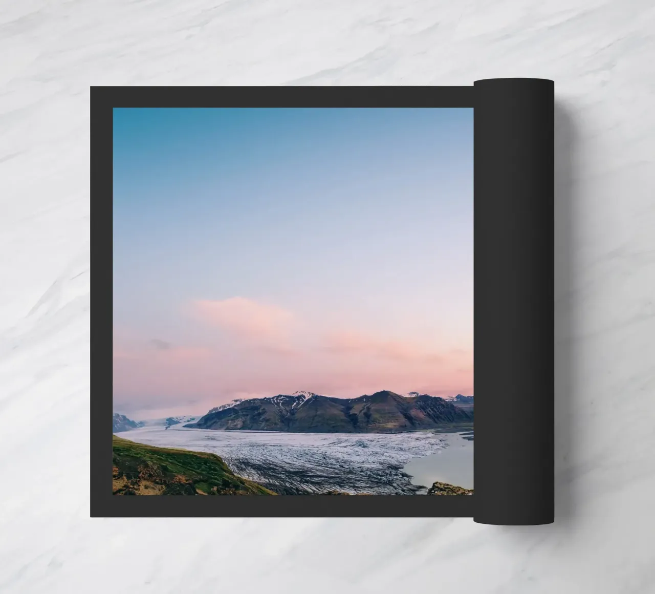 Icelandic Dawn: Where Ice Meets Elysian Hues zerbino da zenitt