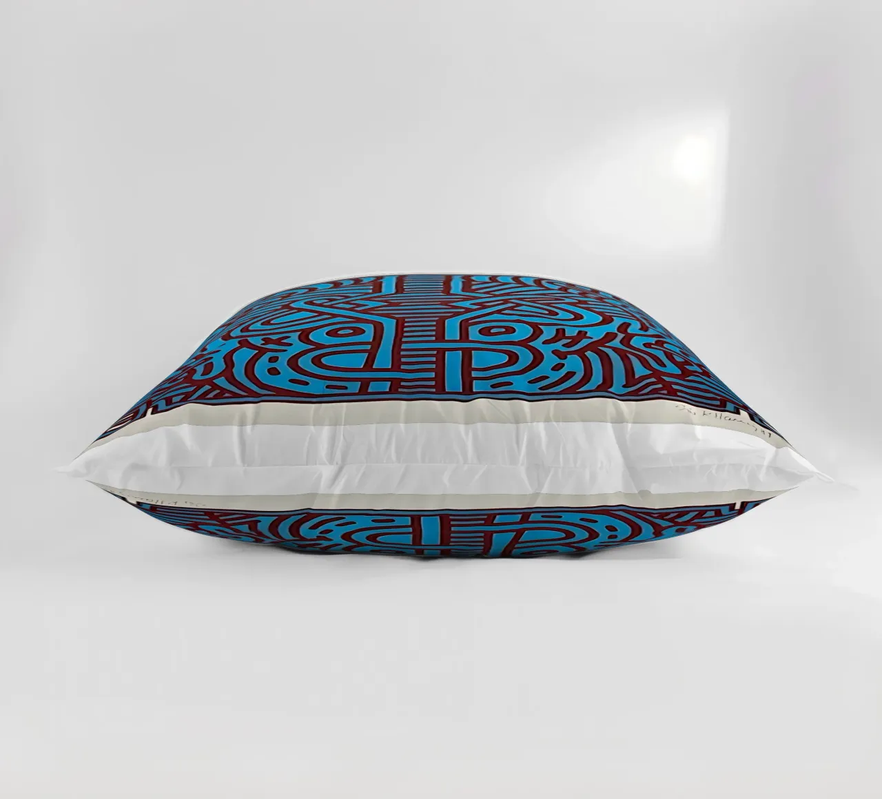 Buddha di cioccolato 1 di Keith Haring cuscino da tokovictory