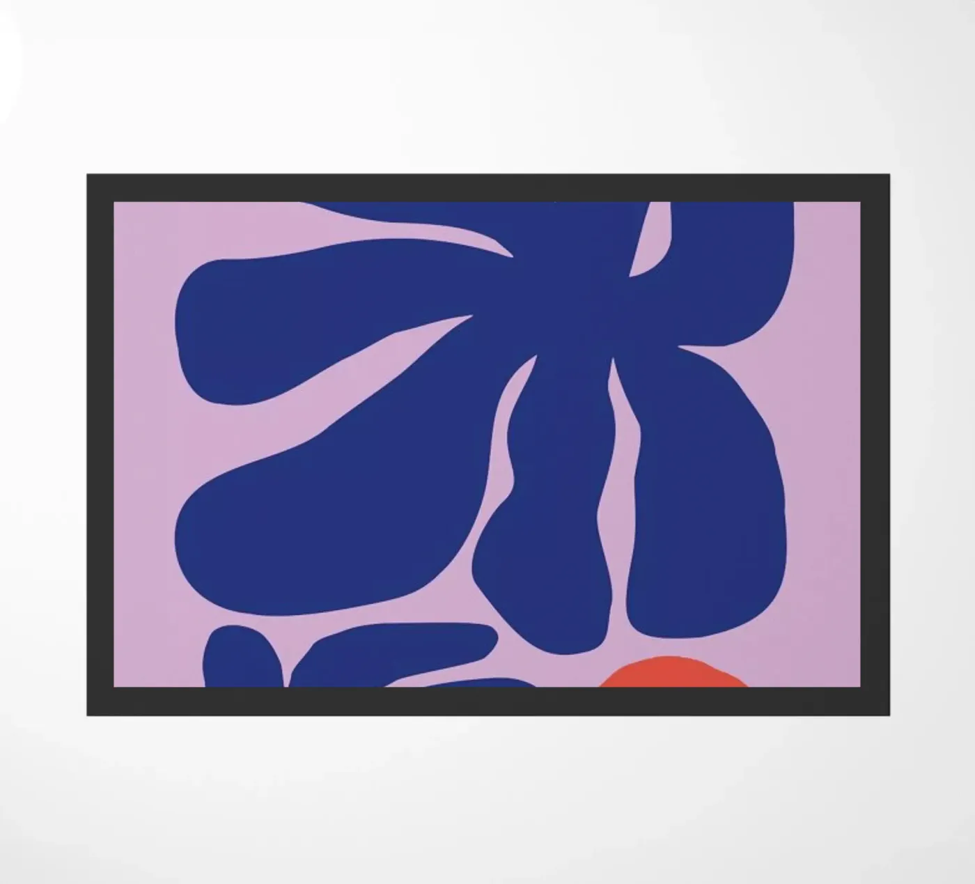 When Red Met Violet deurmat van Pure