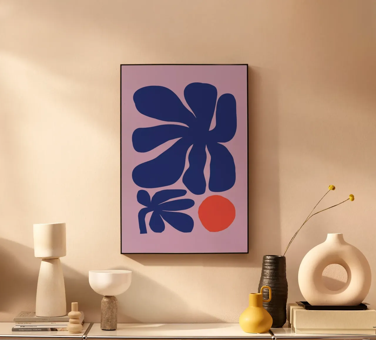 When Red Met Violet plexiglass da Pure
