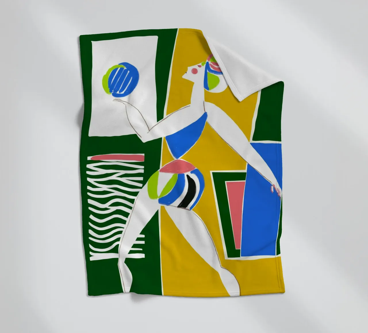 Pallavolo in spiaggia coperta in pile da Little Dean