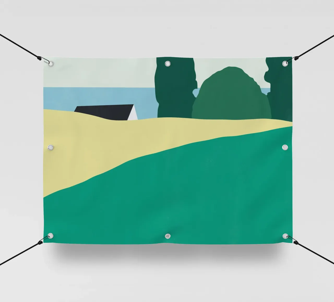 Tetto di un cottage telo in pvc da Little Dean