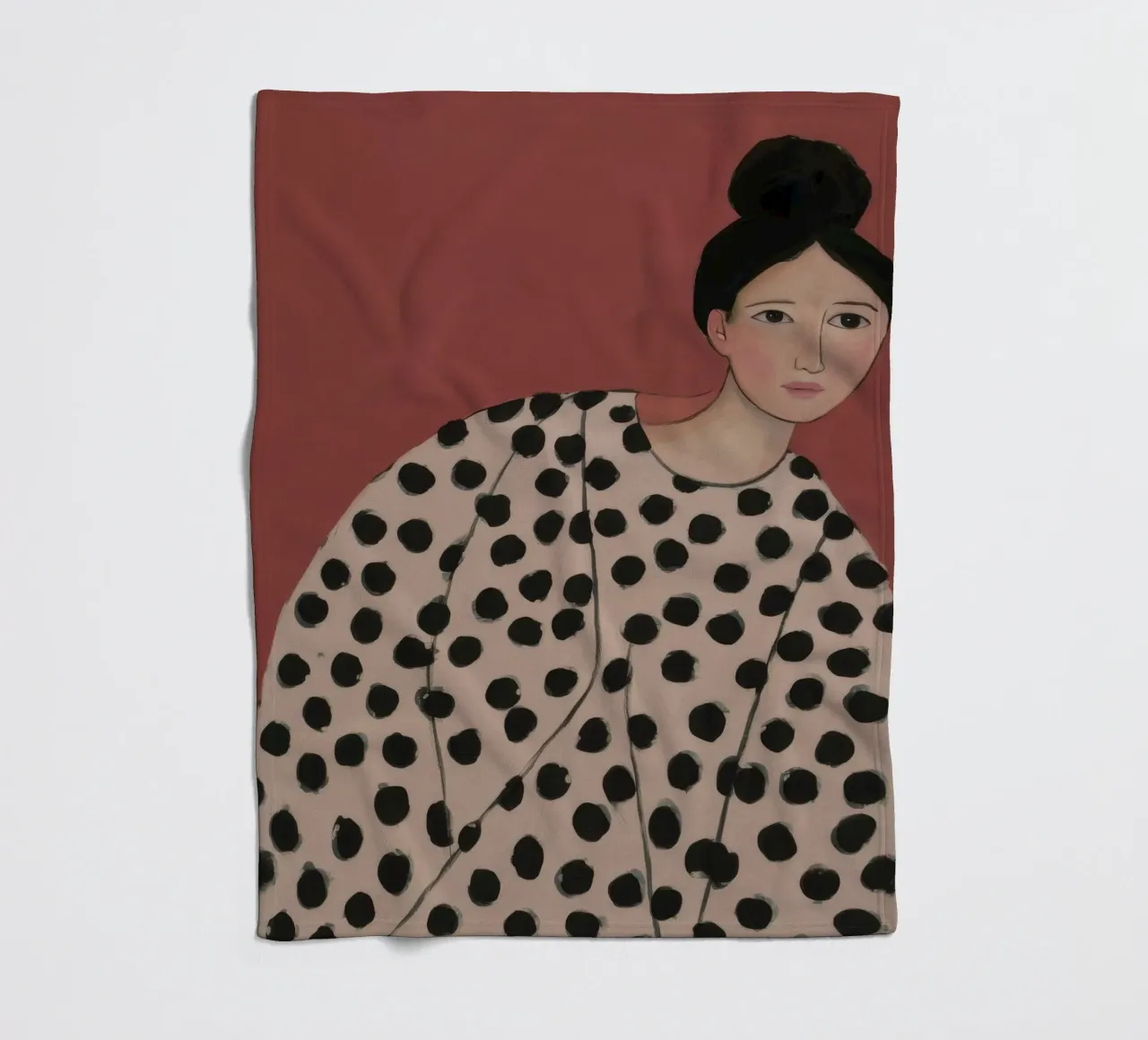 Sollievo a pois coperta in pile da Aether Brush