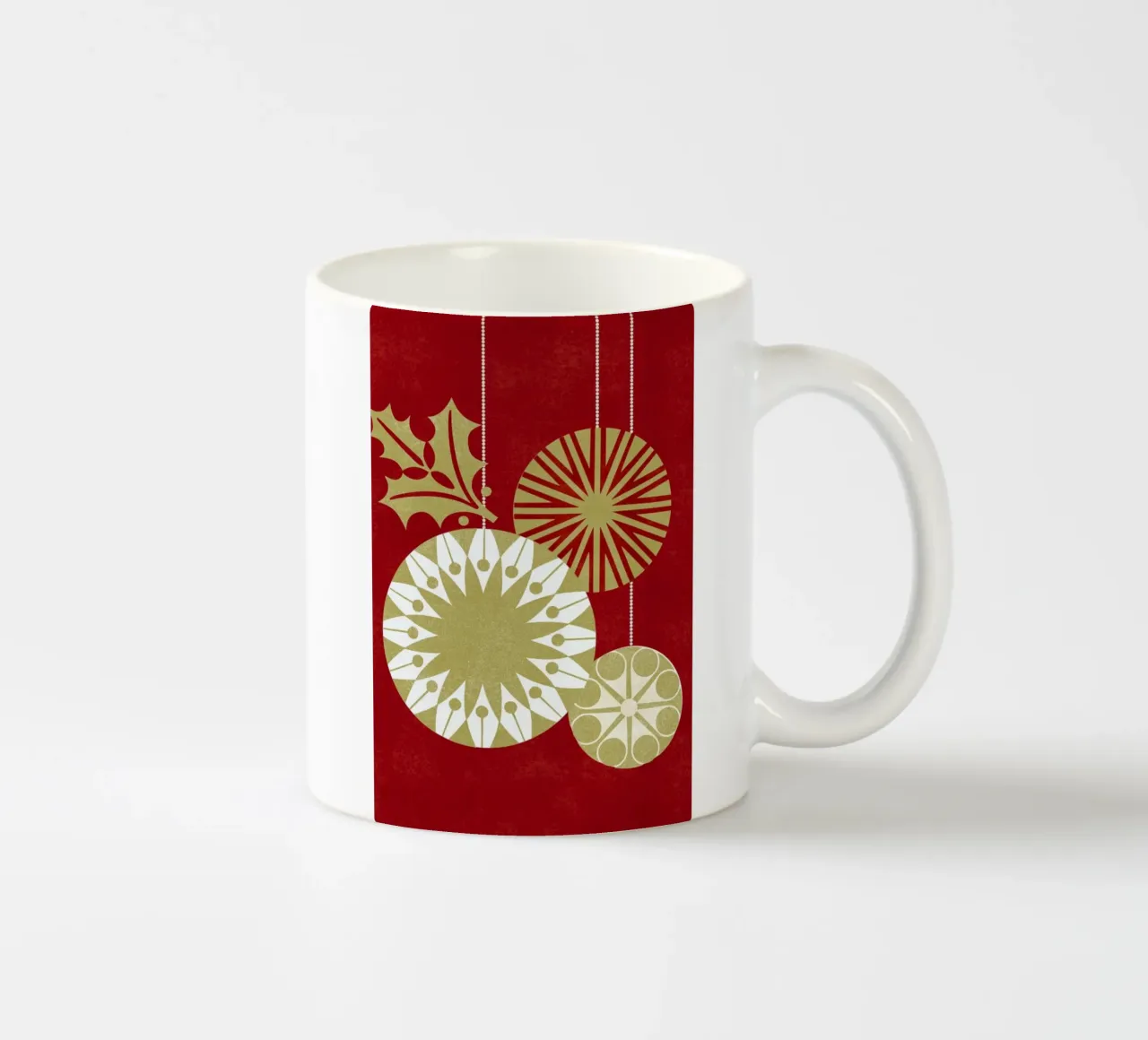Golden Baubles tazza in ceramica da Catherine Aguilar