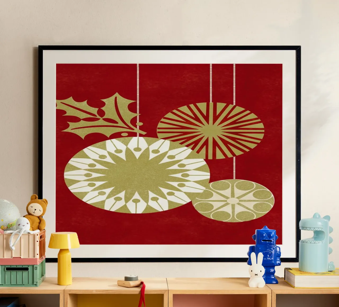 Golden Baubles carta hahnemühle da Catherine Aguilar