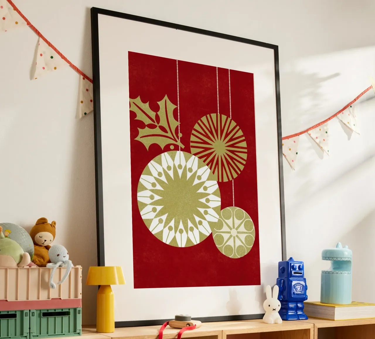 Golden Baubles carta hahnemühle da Catherine Aguilar