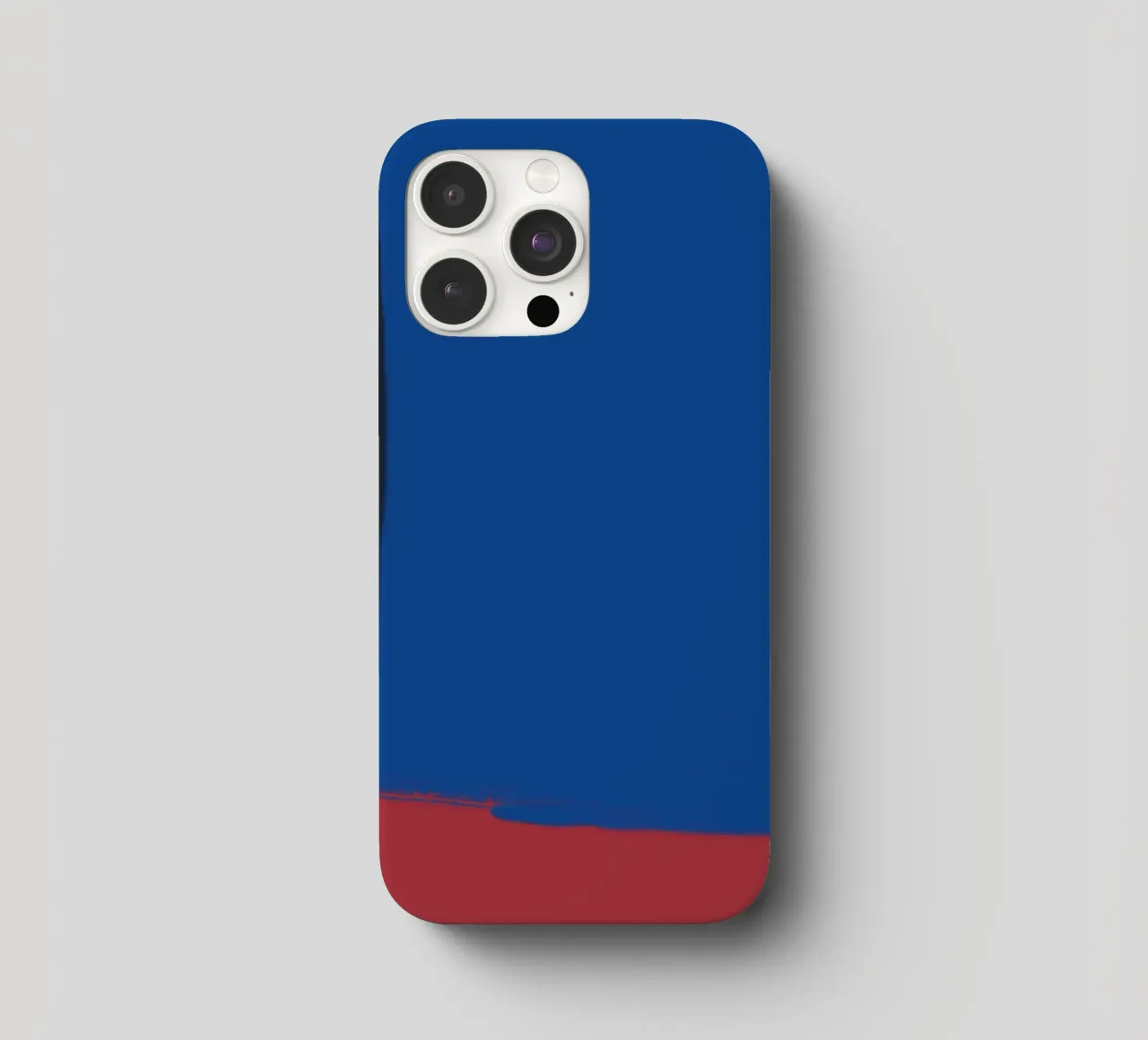 Abstract color block composition iphone case by Little Dean