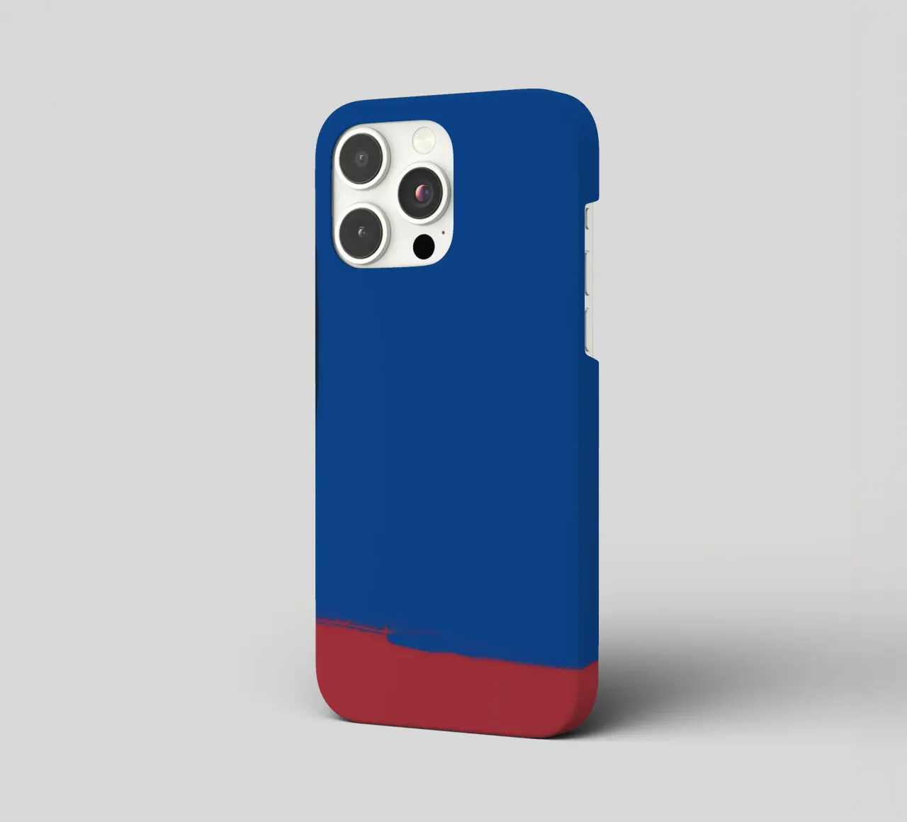 Abstract color block composition iphone case by Little Dean