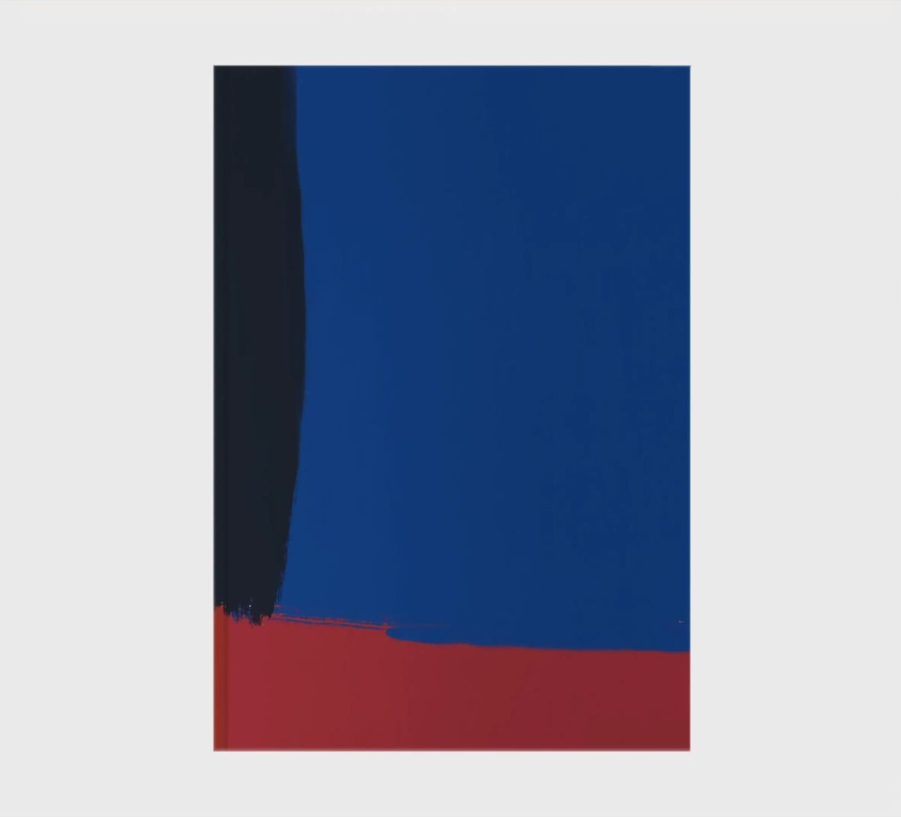 Abstract color block composition notebook by Little Dean