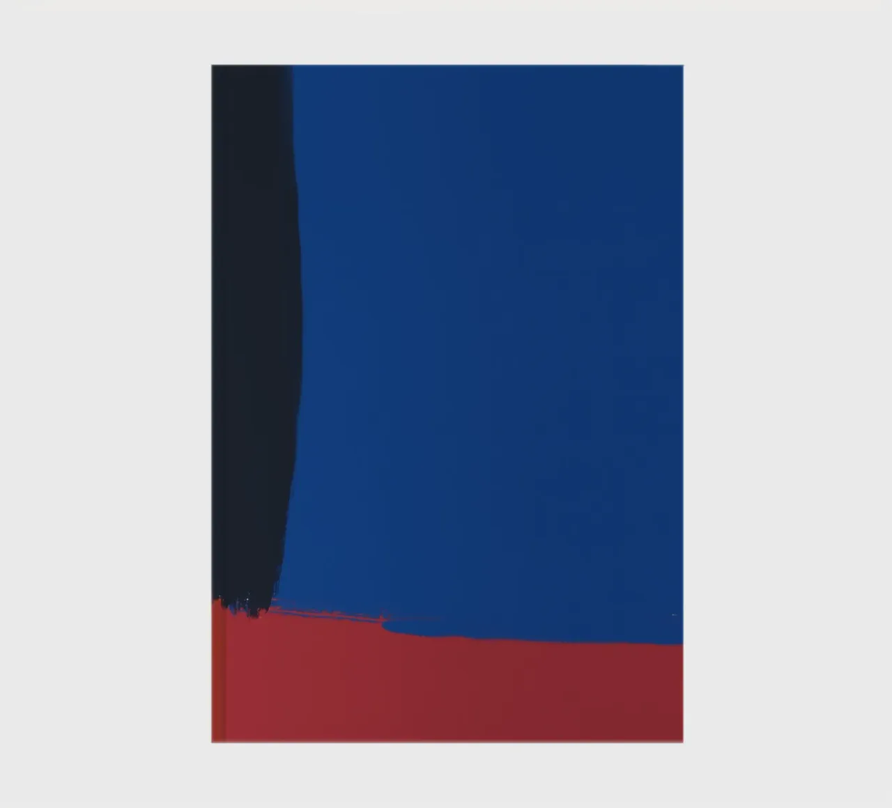 Abstract color block composition notebook by Little Dean